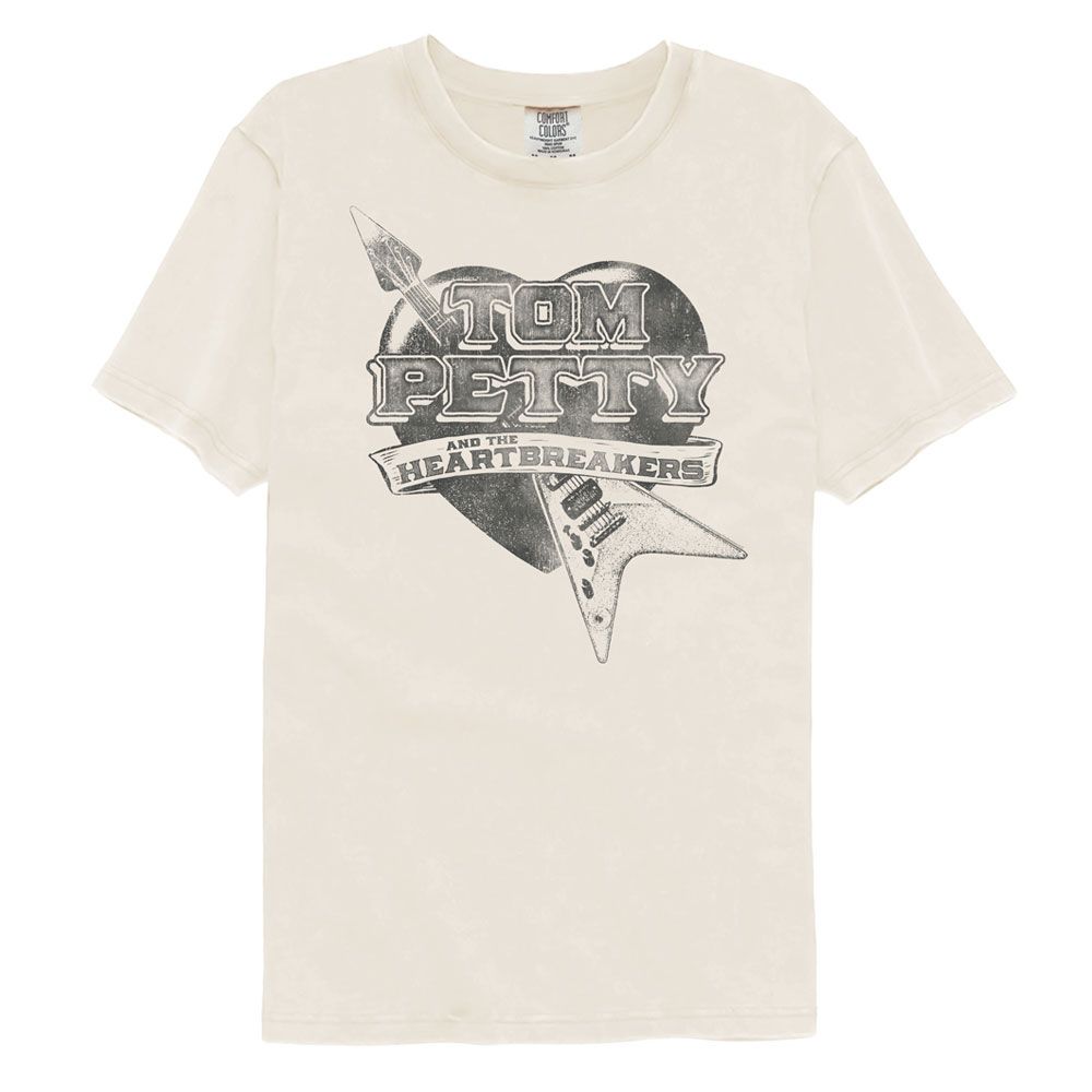 TOM PETTY - GUITAR HEART SHIRT