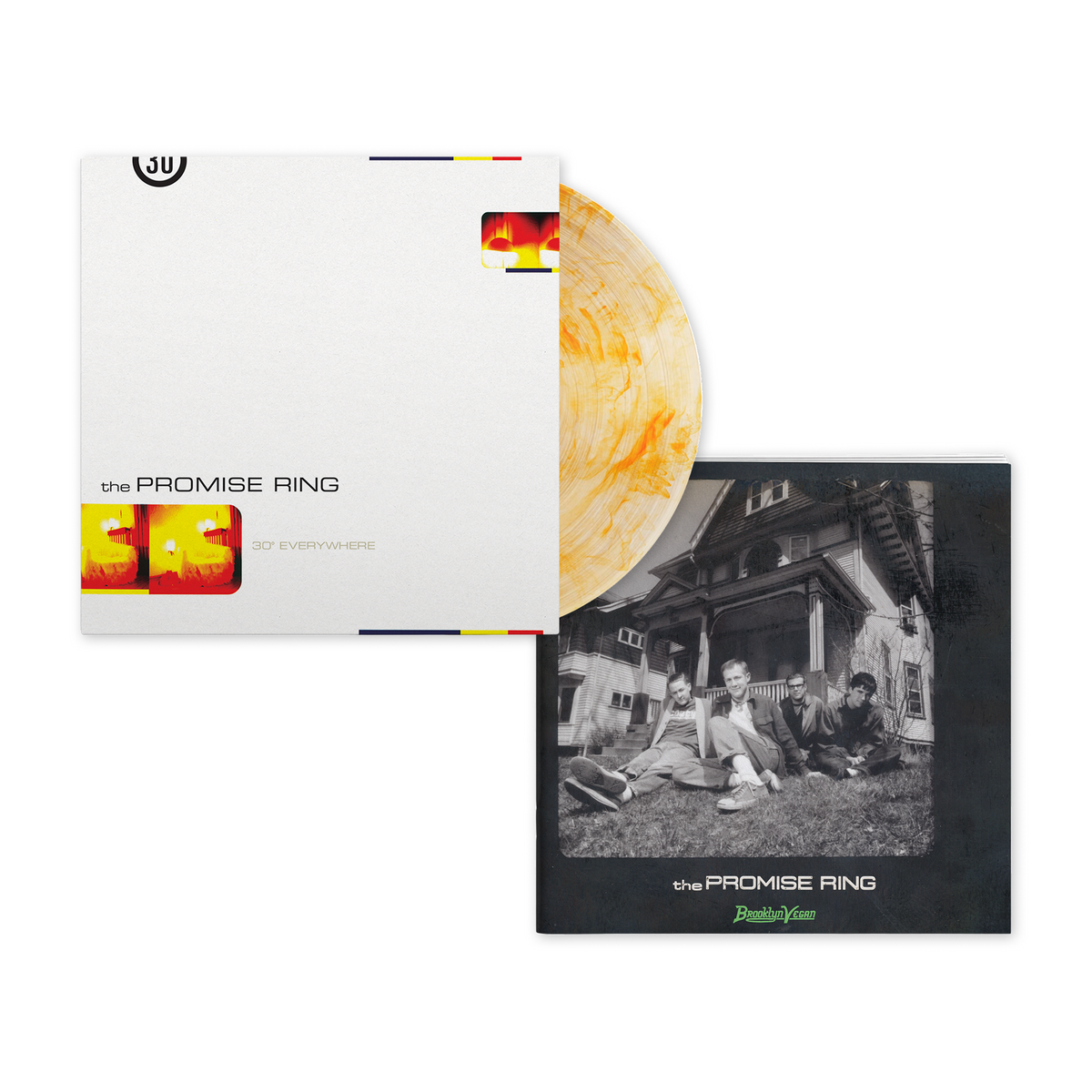 THE PROMISE RING ‘30º EVERYWHERE’ 30TH ANNIVERSARY LP (Exclusive – Limited to 300, Citrine Vinyl) + ZINE