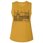 TRAIN - BEACHY LADIES SHIRT