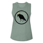TRAIN - CROW AND CROWN IN CIRCLE LADIES SHIRT
