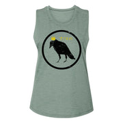 TRAIN - CROW AND CROWN IN CIRCLE LADIES SHIRT