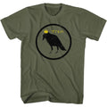 TRAIN - CROW AND CROWN IN CIRCLE SHIRT