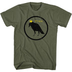 TRAIN - CROW AND CROWN IN CIRCLE SHIRT