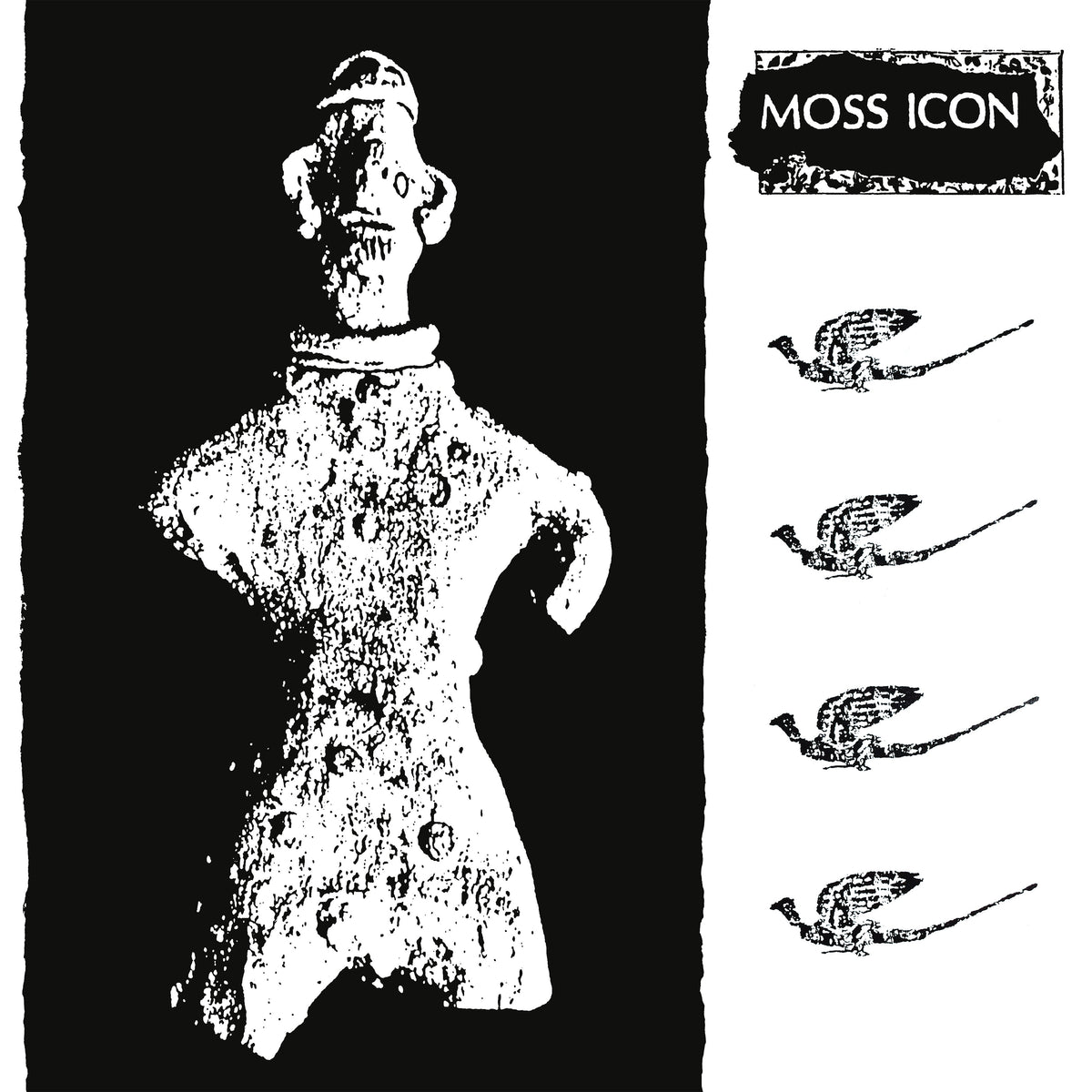 MOSS ICON 'LYBURNUM WITS END LIBERATION FLY' LP - TRANSLUCENT WHITE