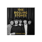 THE ROLLING STONES x GOLDMINE "EARLY YEARS" SPECIAL COLLECTOR’S EDITION SOFTCOVER BOOK + THE ROLLING STONES ’12x5’ LP - LTD. - GOLD