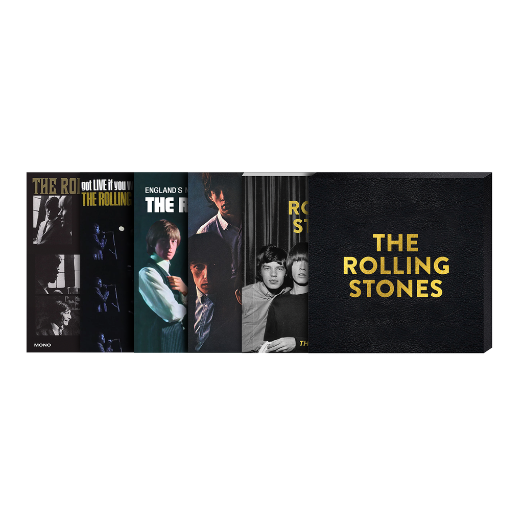 THE ROLLING STONES x GOLDMINE "EARLY YEARS" SPECIAL COLLECTOR’S EDITION SOFTCOVER BOOK + 4LP IN HEAVY DUTY NUMBERED BOX - EXCLUSIVE - LTD. 300