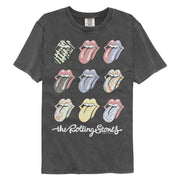 ROLLING STONES - MULTI COLOR TONGUES SHIRT