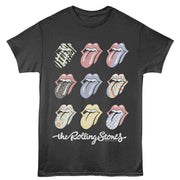 ROLLING STONES - MULTI COLOR TONGUES SHIRT