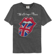 ROLLING STONES - PAINTED UK TONGUE SHIRT