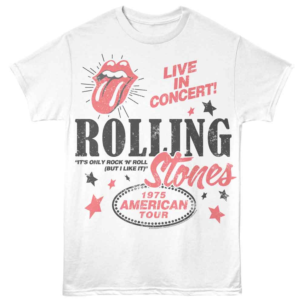 ROLLING STONES - 1975 AMERICAN TOUR SHIRT