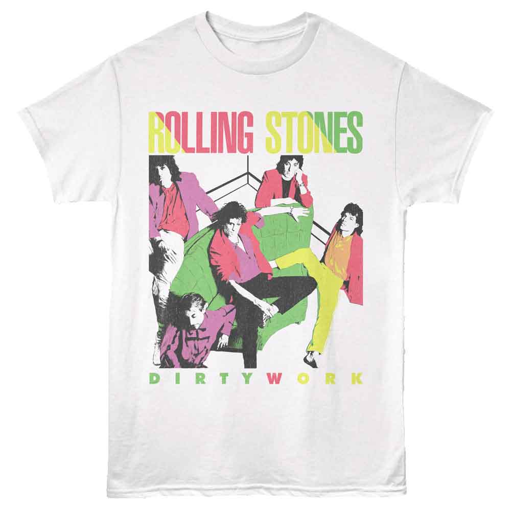ROLLING STONES - DIRTY WORK SHIRT
