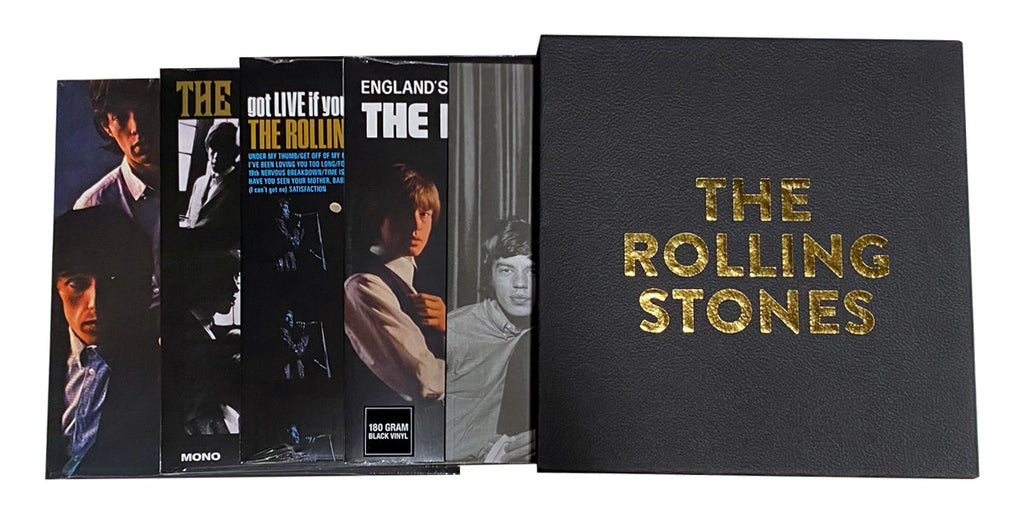 THE ROLLING STONES x GOLDMINE "EARLY YEARS" SPECIAL COLLECTOR’S EDITION SOFTCOVER BOOK + 4LP IN HEAVY DUTY NUMBERED BOX - EXCLUSIVE - LTD. 300