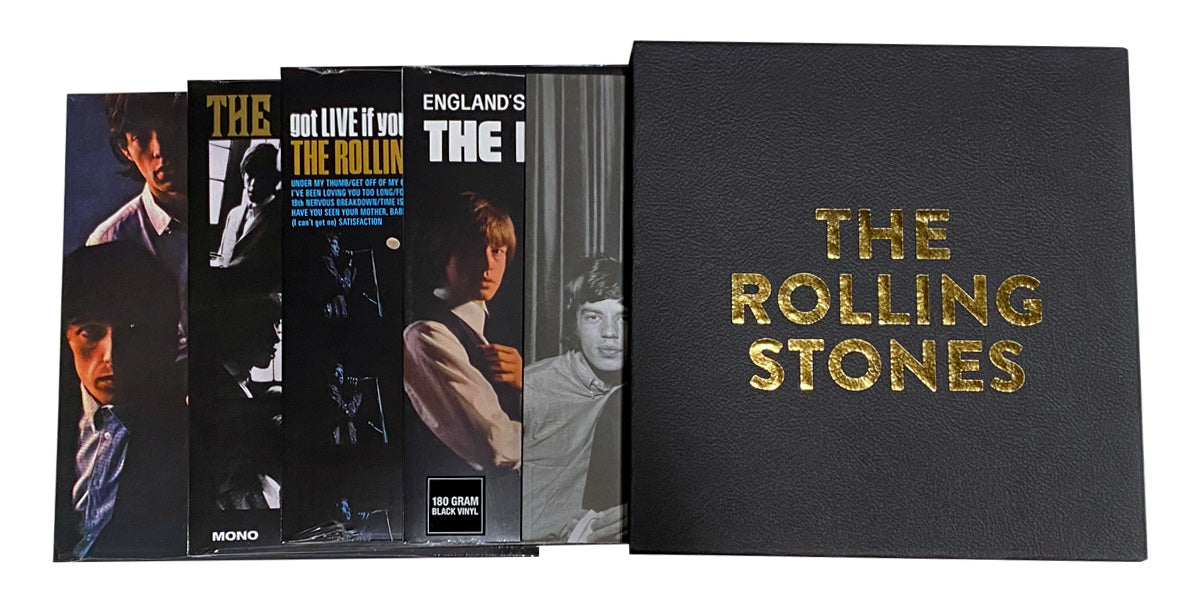 THE ROLLING STONES x GOLDMINE "EARLY YEARS" SPECIAL COLLECTOR’S EDITION SOFTCOVER BOOK + 4LP IN HEAVY DUTY NUMBERED BOX - EXCLUSIVE - LTD. 300