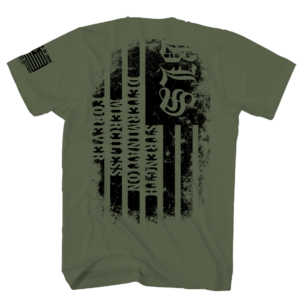 BLACK LABEL SOCIETY GREEN FLAG F/B