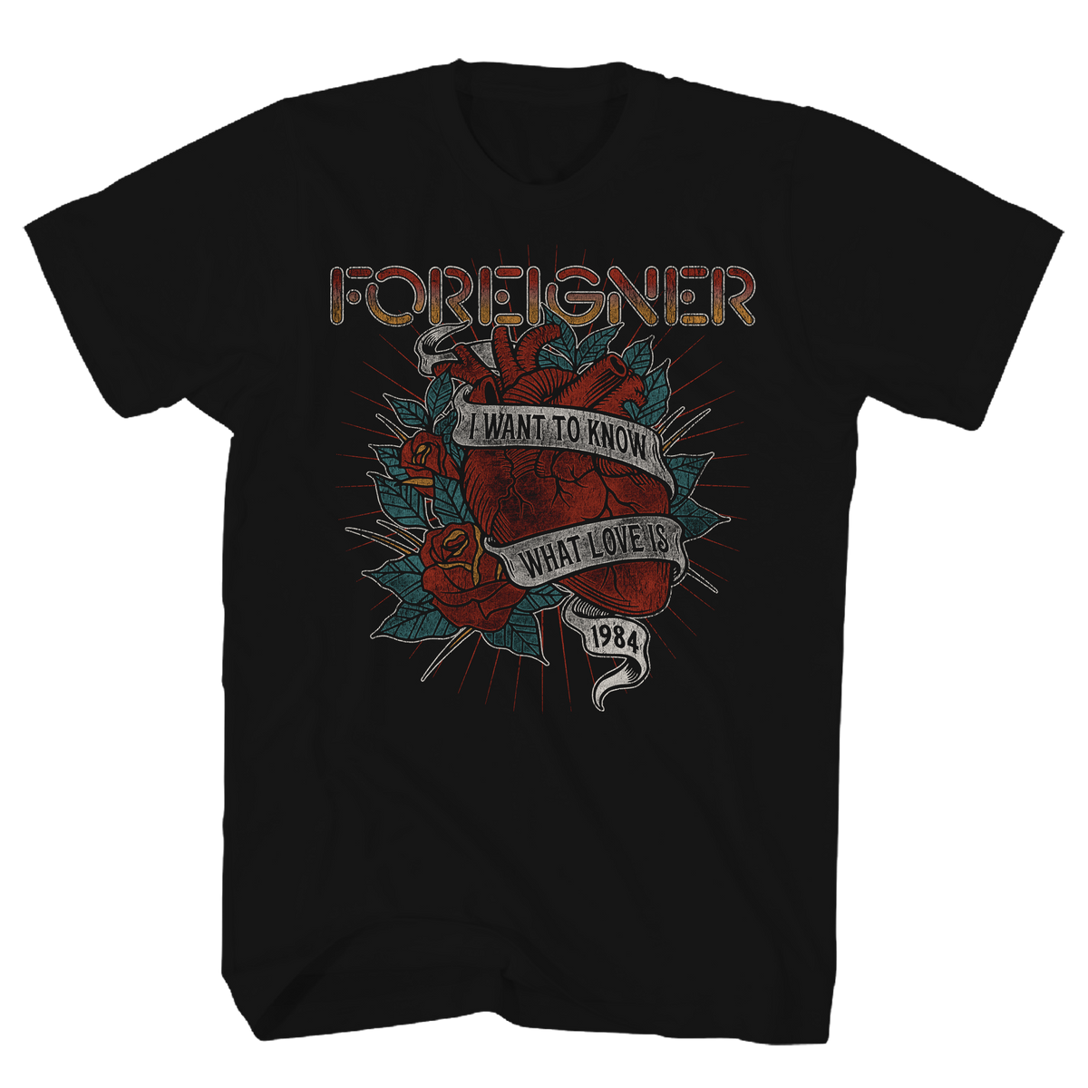 FOREIGNER 1984 WANT TO KNOW