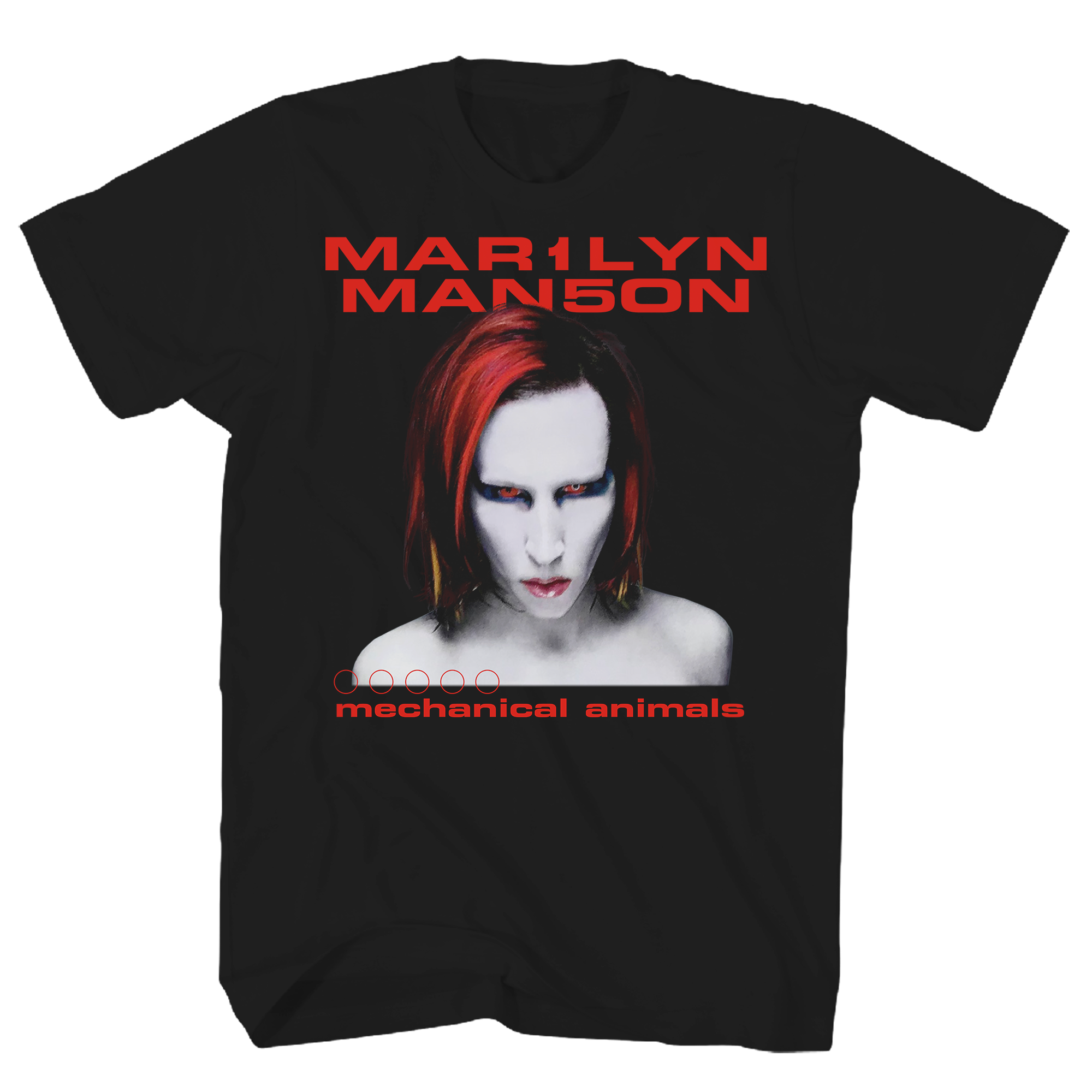 MARILYN MANSON MECHANICAL ANIMALS BLACK TEE