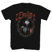WALYON JENNINGS WHAT GOES AROUND BLACK T-SHIRT