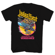 JUDAS PRIEST VENGEANCE BLACK T-SHIRT