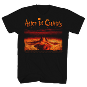 ALICE IN CHAINS DIRT ALBUM TRACK LIST BLACK  T-SHIRT