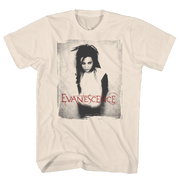 EVANESCENCE BRUSHED PHOTO NATURAL T-SHIRT