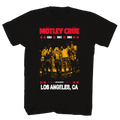 MOTLEY CRUE GIRLS LOS ANGELES, CA BLACK T-SHIRT
