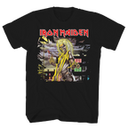 IRON MAIDEN KILLERS ALBUM COVER BLACK T-SHIRT