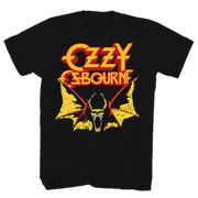 OZZY OSBORNE BAT BLACK T-SHIRT