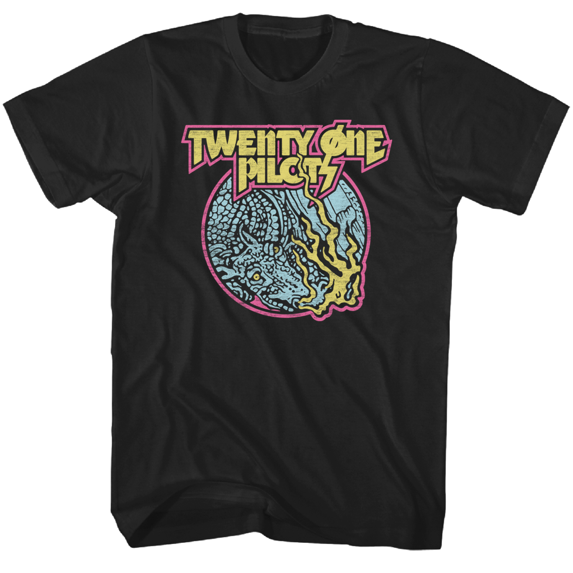 TWENTY ONE PILOTS 'TOP 1 FLAME DRAGON' T-SHIRT