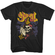 GHOST 'PAPA EMERITUS PRAYER' T-SHIRT