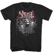 GHOST 'PAPA FACES' T-SHIRT
