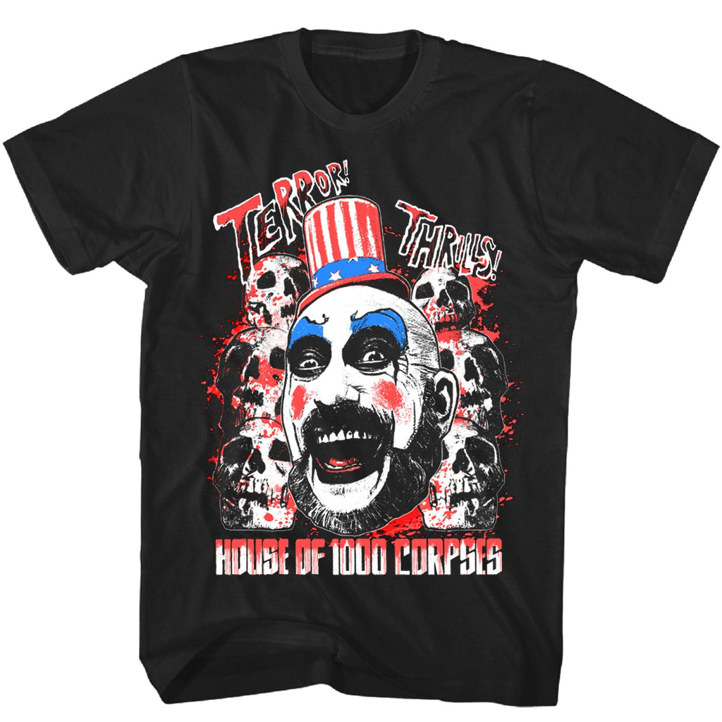 HOUSE OF 1000 CORPSES 'HS. OF 1000 CORPSE CAPT. SPALDING S' T-SHIRT