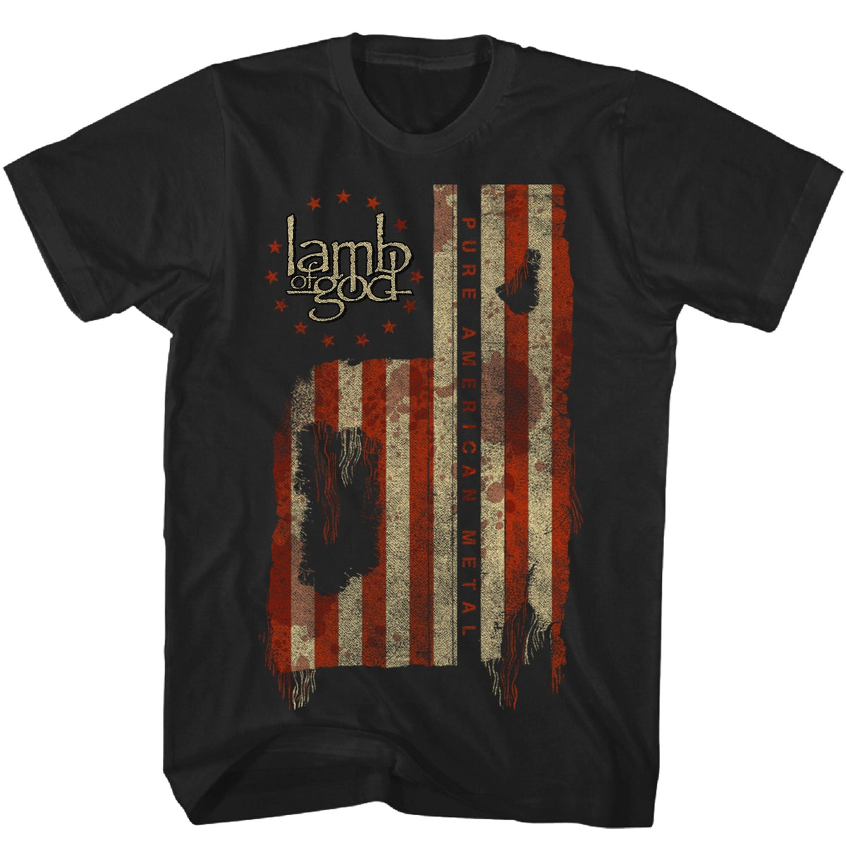 LAMB OF GOD 'FLAG' T-SHIRT