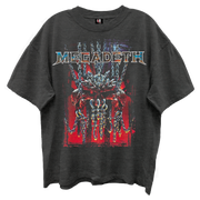 MEGADEATH CHAOS CHAINS VINTAGE BLACK T-SHIRT/GIANT VINTAGE