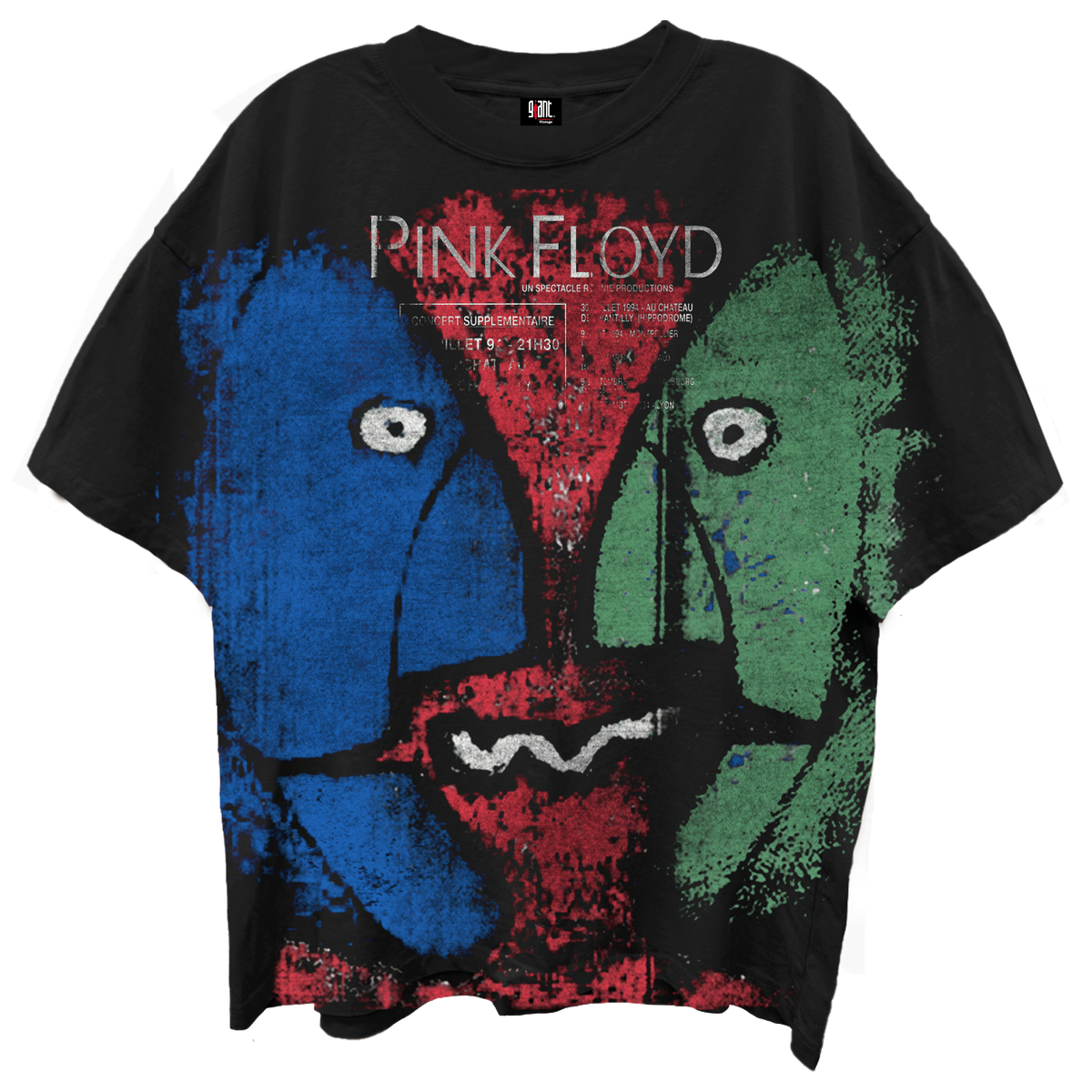 PINK FLOYD DIVISION BELL LIMO BLACK T-SHIRT/GIANT VINTAGE