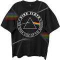 PINK FLOYD DARK SIDE OF THE MOON ALL OVER PRINT BLACK T-SHIRT/GIANT VINTAGE