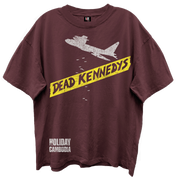 DEAD KENNEDYS HOLIDAY CAMBODIA MOHOGONY ENZYME WASH T-SHIRT/GIANT VINTAGE