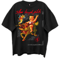 STONE TEMPLE PILOTS PURPLE ALBUM COVER LIMO BLACK ENZYME WASH T-SHIRT/GIANT VINTAGE