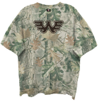 WALYON JENNINGS LOGO SQUARES FRT/BACK WOODLAND CAMO T-SHIRT/S