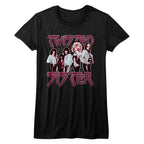 TWISTED SISTER - PRETTY IN PINK LADIES SHIRT
