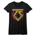 TWISTED SISTER - VINTAGE TS LOGO LADIES SHIRT