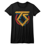 TWISTED SISTER - VINTAGE TS LOGO LADIES SHIRT