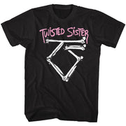 TWISTED SISTER - BONE LOGO SHIRT