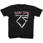 TWISTED SISTER - BONE LOGO TODDLER SHIRT