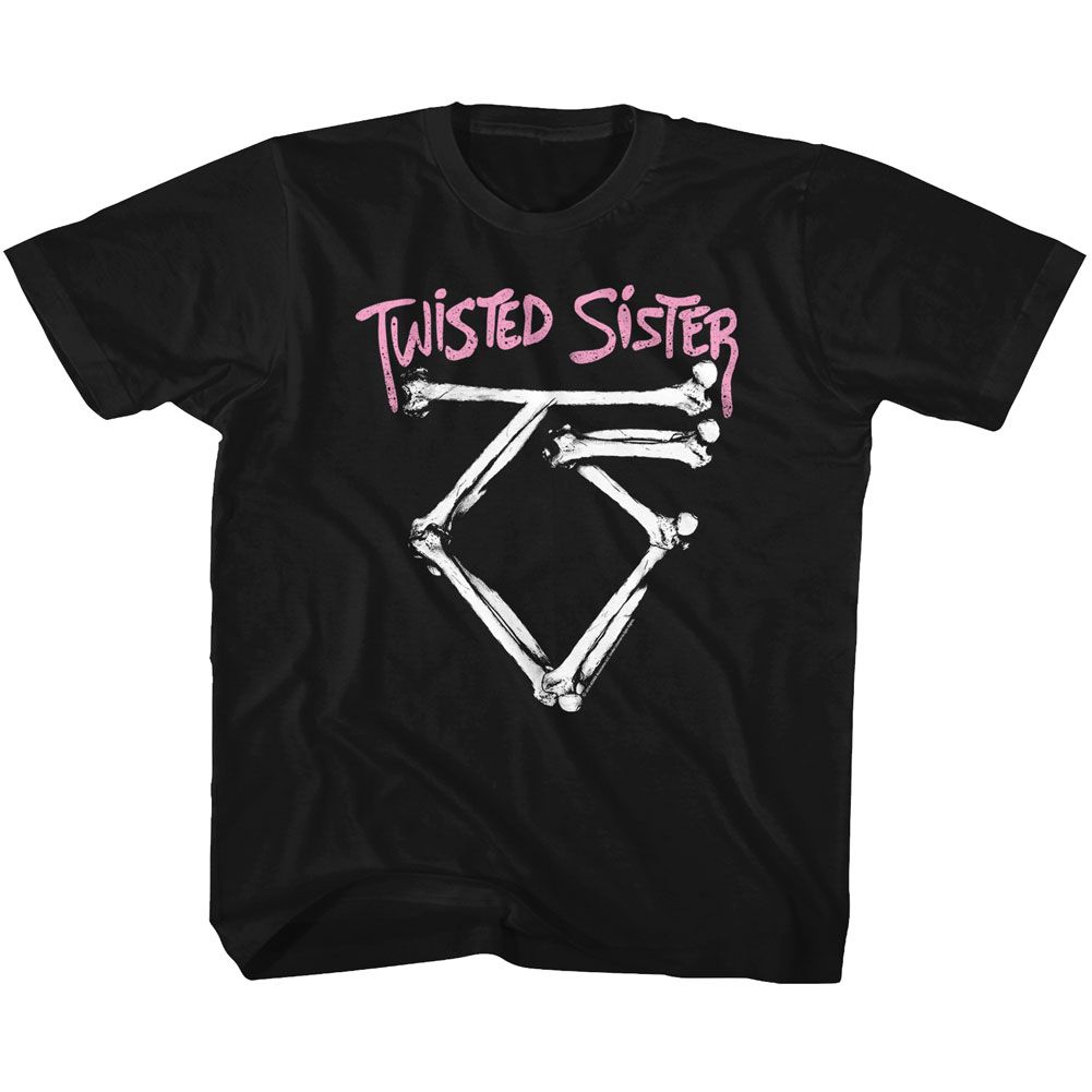 TWISTED SISTER - BONE LOGO YOUTH SHIRT