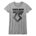 TWISTED SISTER - CANT STOP ROCKNROLL LADIES SHIRT