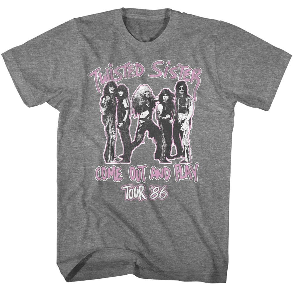 TWISTED SISTER - COME OUT AND PLAY SHIRT