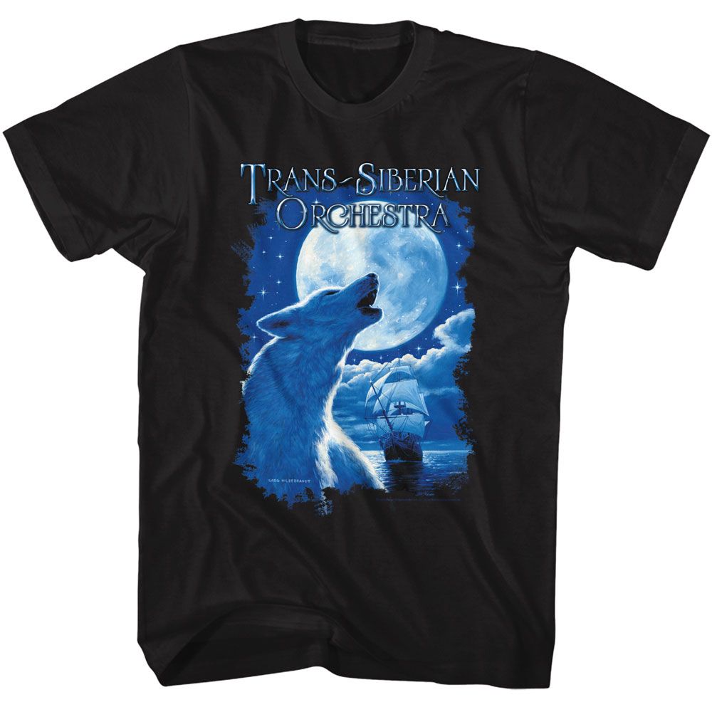 TRANS SIBERIAN ORCHESTRA - TSO NIGHT OCEAN WOLF SHIRT