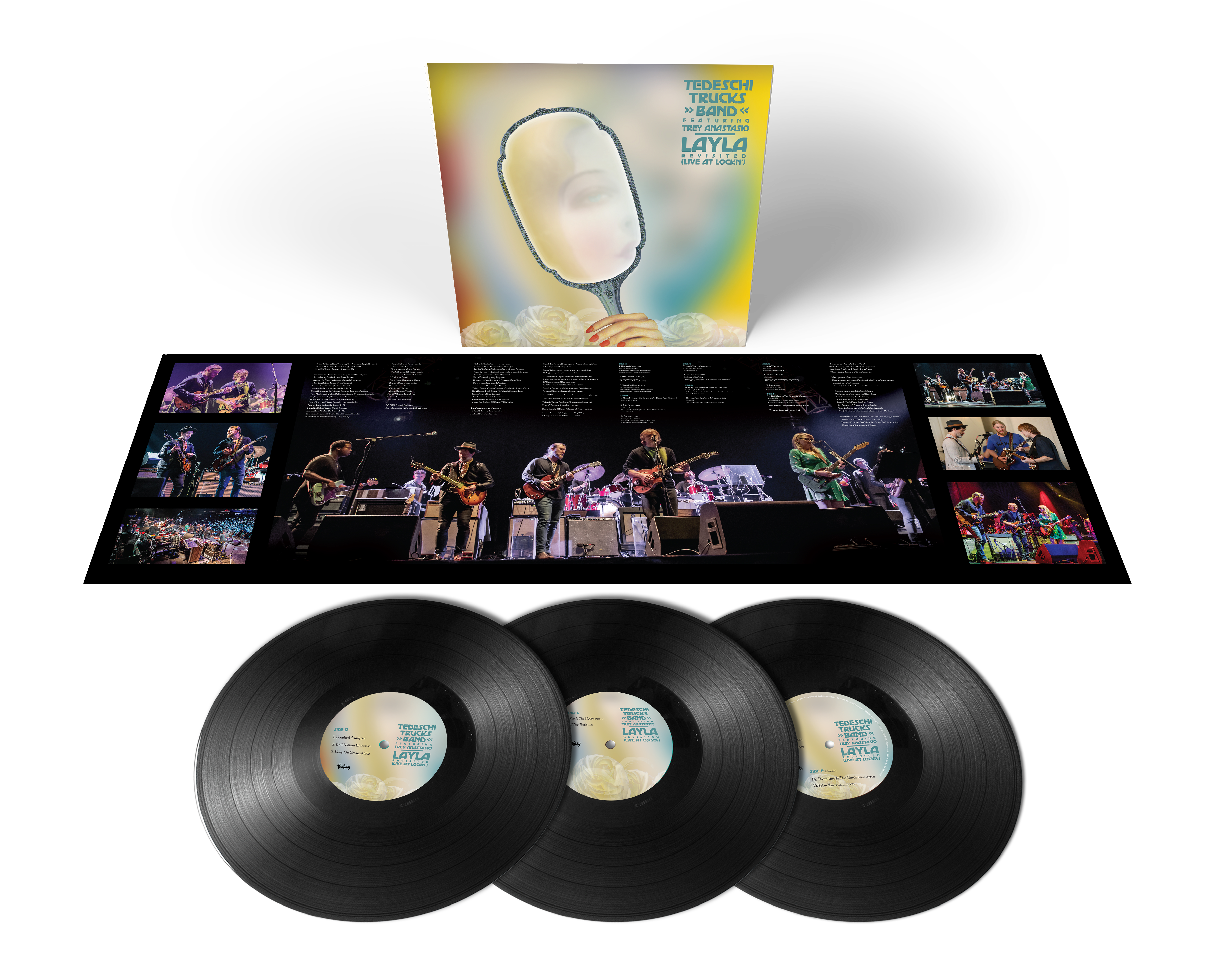 TEDESCHI TRUCKS BAND 'LAYLA REVISITED (LIVE AT LOCKN)' 3LP (Black Vinyl)