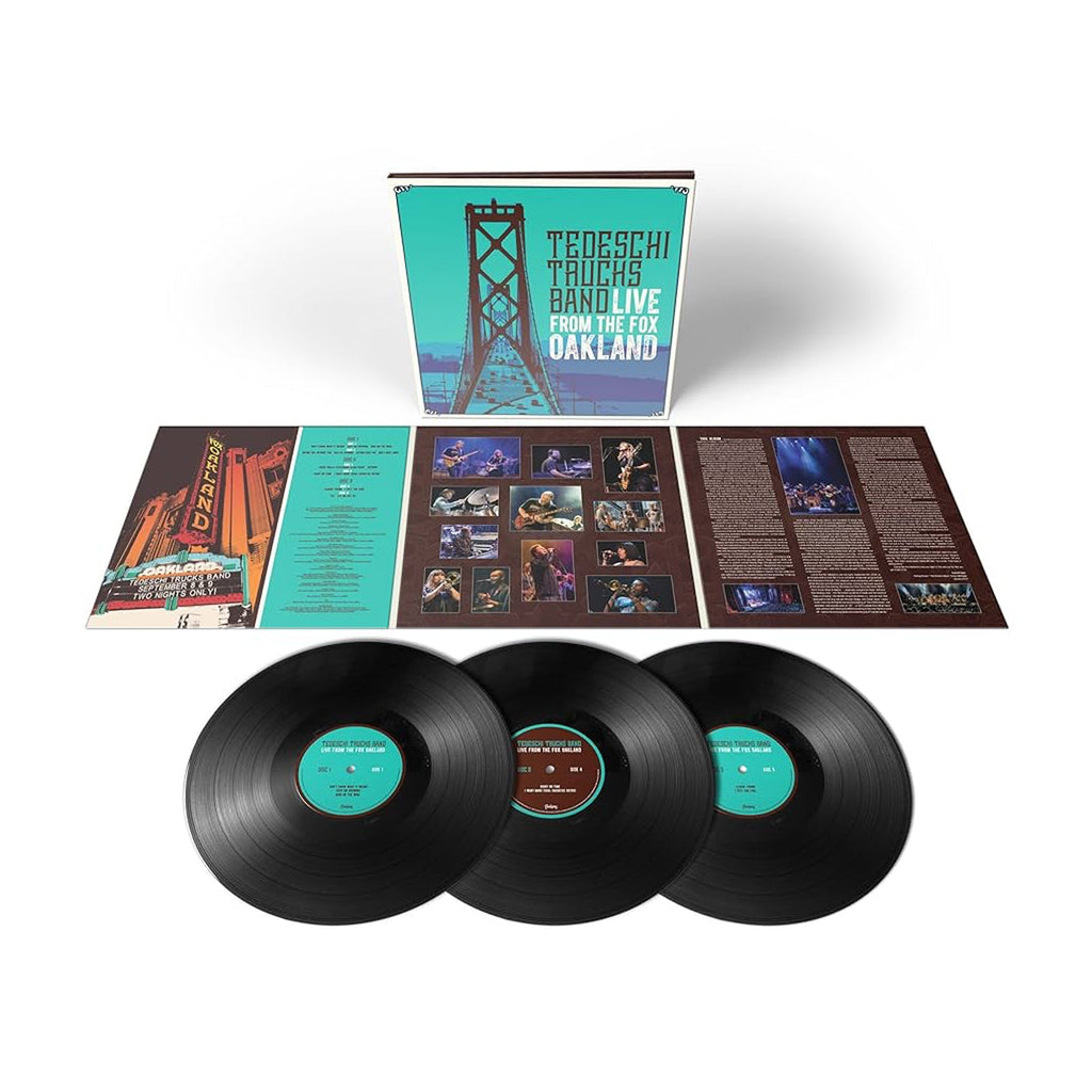 TEDESCHI TRUCKS BAND 'LIVE FROM THE FOX OAKLAND' 3LP - BLACK
