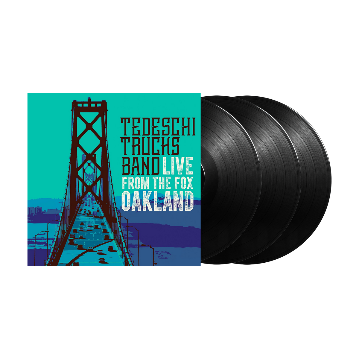 TEDESCHI TRUCKS BAND 'LIVE FROM THE FOX OAKLAND' 3LP - BLACK